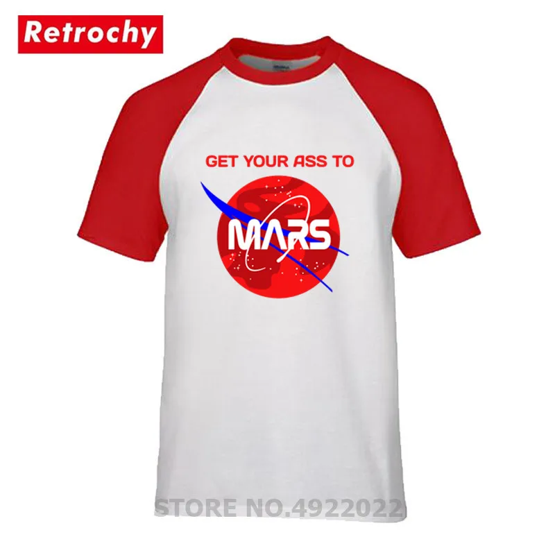 Детская футболка с надписью Occupy Mars SpaceX Starman Забавный дизайн Get Your Ass To летняя Elon Musk