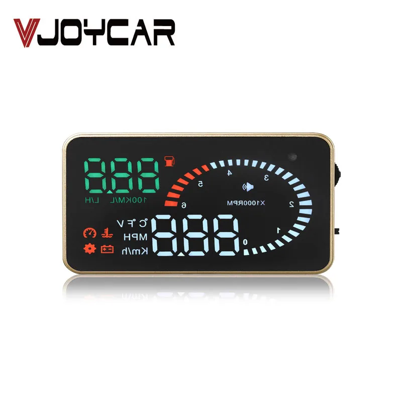 VJOYCAR X6 Цифровой автомобиль Скорость ometer автомобилей Hud Head Up Дисплей км/ч миль/ч gps