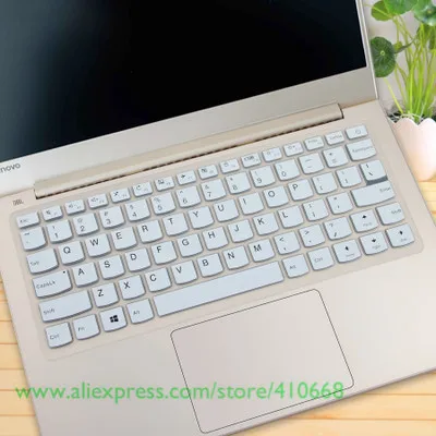 13,3 дюймовый силиконовый чехол для клавиатуры для lenovo Ideapad air 13 710S 710S-13ISK-IFI AIR13 iderpad 710s 710S-13 ISE - Цвет: White