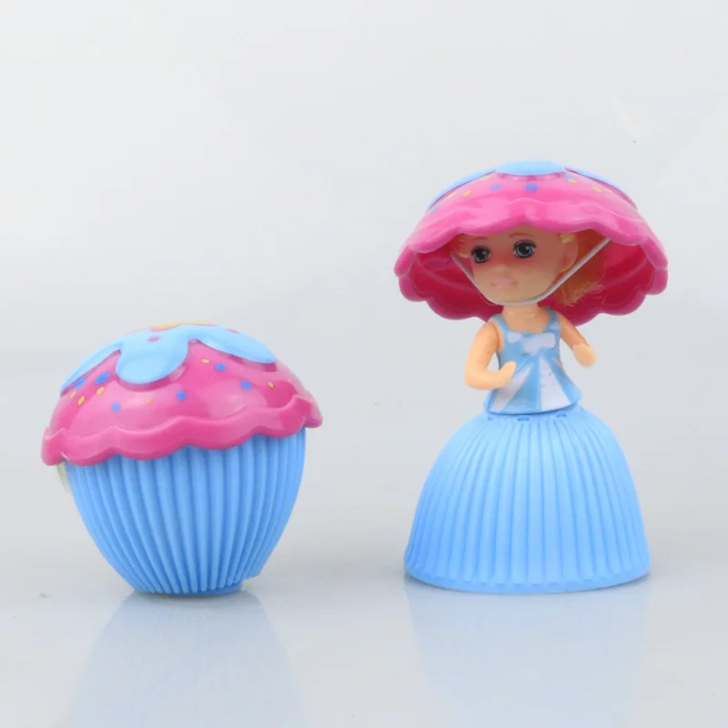 1 шт. Мини Kawaii мультфильм прекрасный кекс принцесса кукла трансформированная