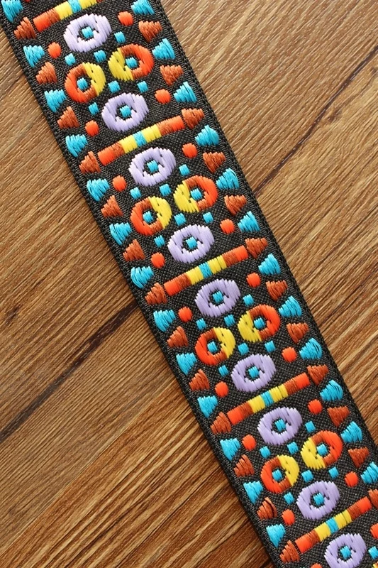 5 ярдов/партия плетеная жаккардовая лента 4 6 см с геометрическим рисунком|jacquard