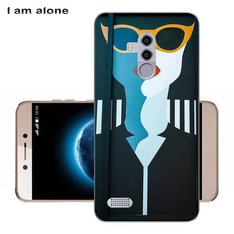 Чехол для телефона I am alone для Leagoo T8s 5,5 дюйма, мягкий ТПУ мобильный Модный чехол с мультяшным принтом для Leagoo T8s, сумки - Цвет: Solf TPU AA30