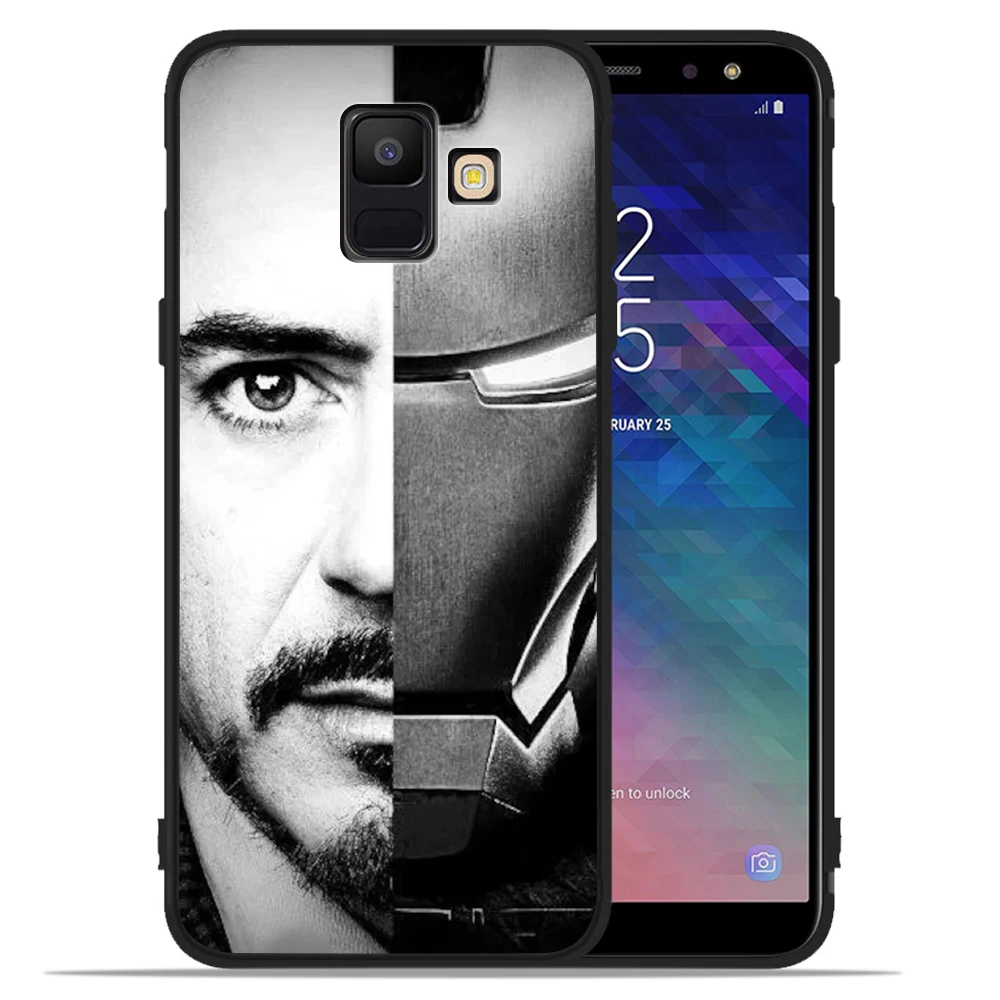 09 Чехол Marvel, Железный человек, яд, Дэдпул, Человек-паук, для samsung Galaxy A750 A9 A6 A7 A8 Plus A3 A5 A7, оболочка - Цвет: 09