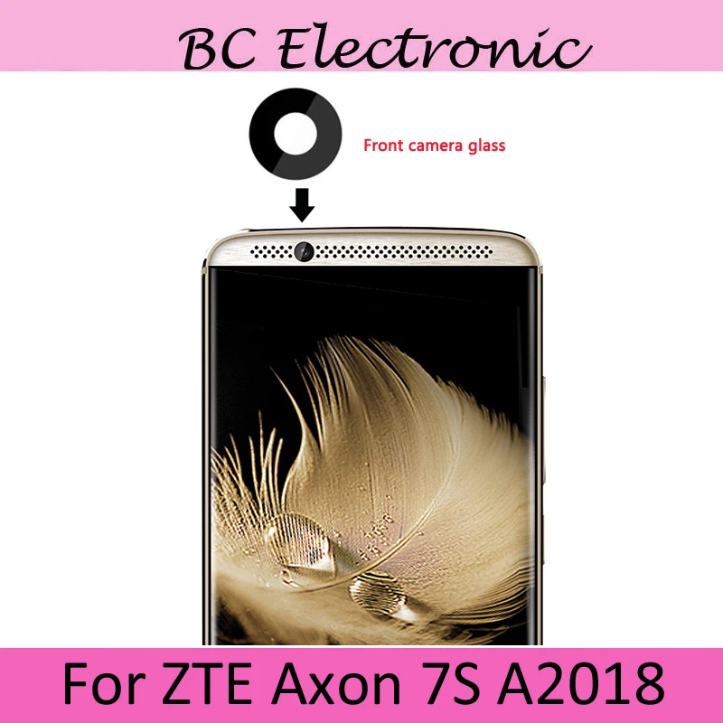 Для zte Axon 7 s Axon7s A2018 A задняя Передняя маленькая камера Стекло Объектив Замена Ремонт для zte Axon 7 s Axon7 s A2018