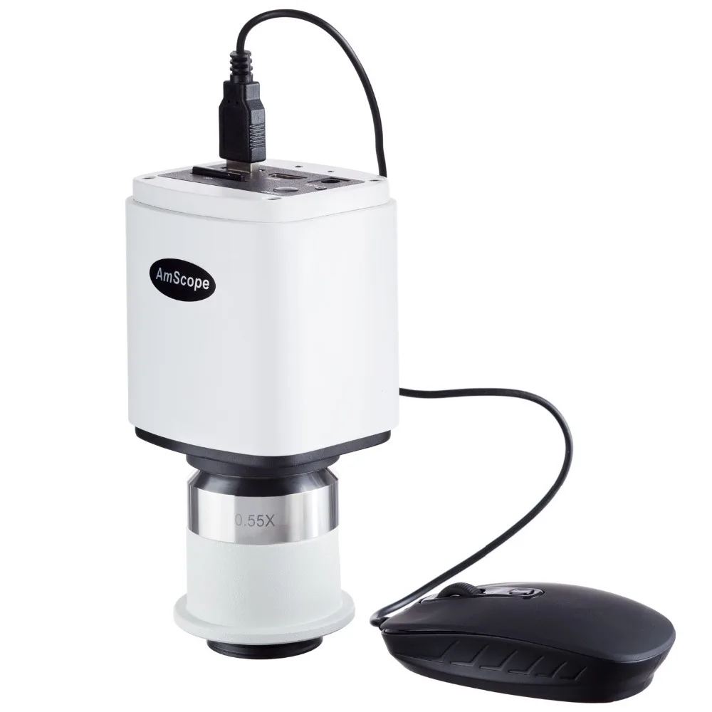 AmScope 1080p Full HD HDMI микроскоп камера для Nikon микроскопов HD1080 NI05|Детали и аксессуары