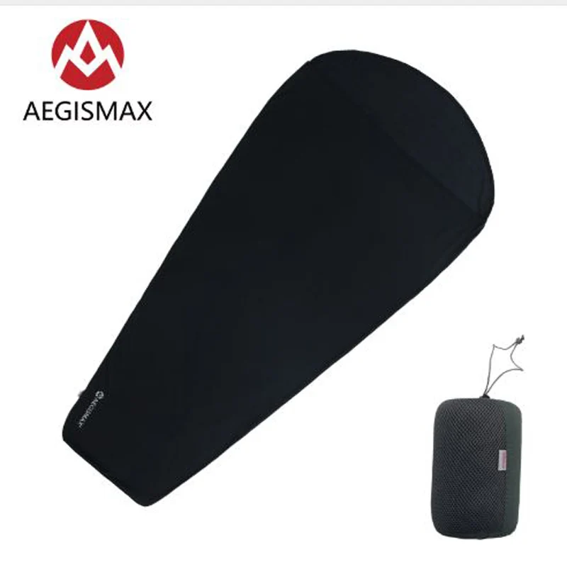AEGISMAX Warming 5 Celsius Adult Outdoor Camping Travel Portable Sleeping Bag Liner Sleeping Sheet Lock Temperature