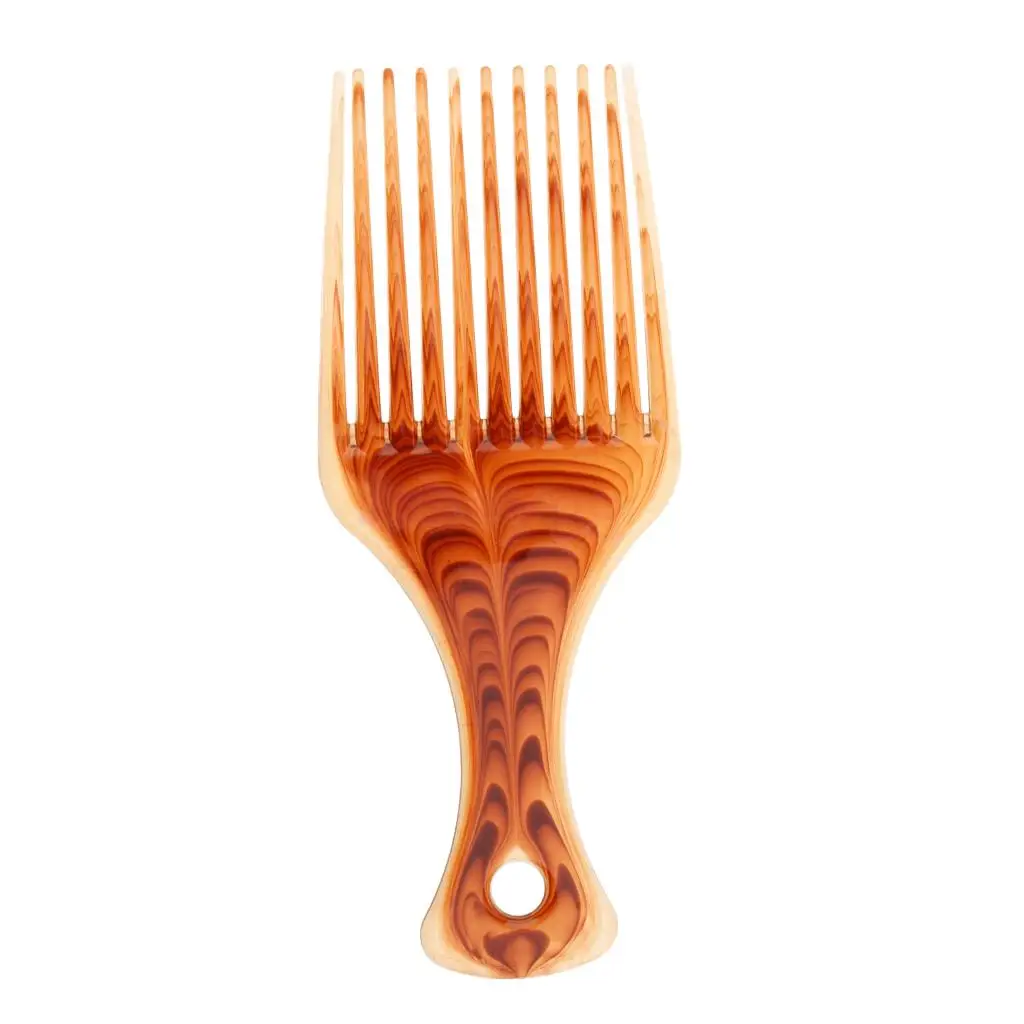Пластиковая афро расческа для волос Detangle Wig Braid Styling Lift Hair Brush Professional Detangling