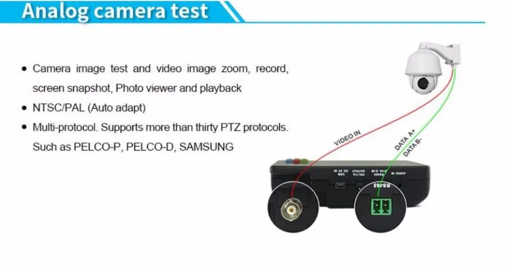 Наручные IPC1600 плюс 3,5 дюймов IP CCTV тестер монитор CVBS камера ONVIF H.265 4K PTZ wifi 12 В Выход IP аналоговая сеть CCTV камера