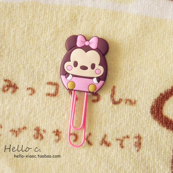 Микки Дональд милый клип креативный Дональд Pin Клип канцелярская Скрепка Закладка офисные аксессуары