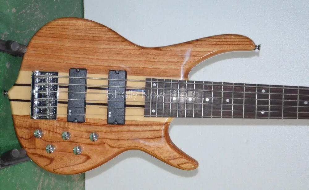 Новинка от производителя Shelly бас-гитары на 6 струн 5 шт. с кленовым горлом 24 лада