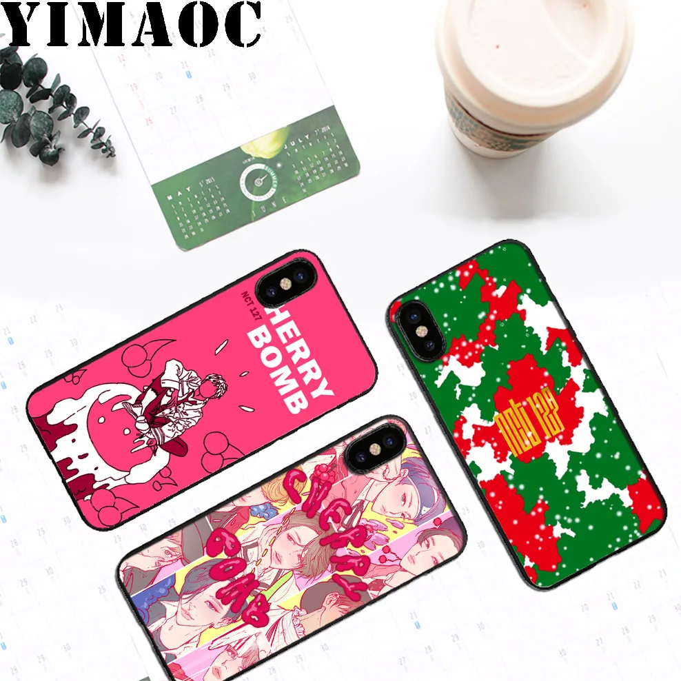 Мягкий силиконовый чехол YIMAOC A43 NCT 127 K Pop для iPhone 11 Pro Xr Xs Max X или 10 8 7 6 6S Plus 5 5S SE |