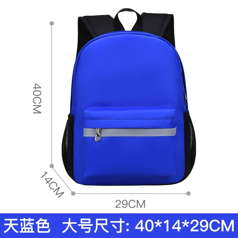 Blue Large Litthing, детский рюкзак, школьные сумки для подростков, мальчиков и девочек, большая емкость, водонепроницаемая сумка-портфель, Детская сумка-книга, дропшиппинг - Цвет: Blue Large