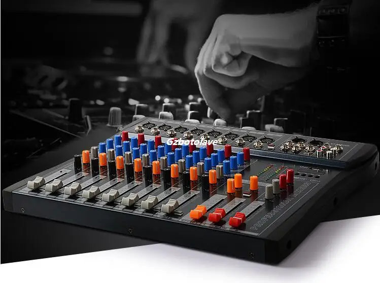 CT-80S/USB 8 каналов встречи U диск MP3 Свадьба di mixer профессиональный усилитель микшер этап аудио караоке микшер цветной дисплей