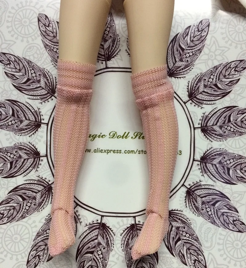 [MG551] Бесплатная доставка Blythe кукольные аксессуары # 2pr сетчатые Полосатые чулки