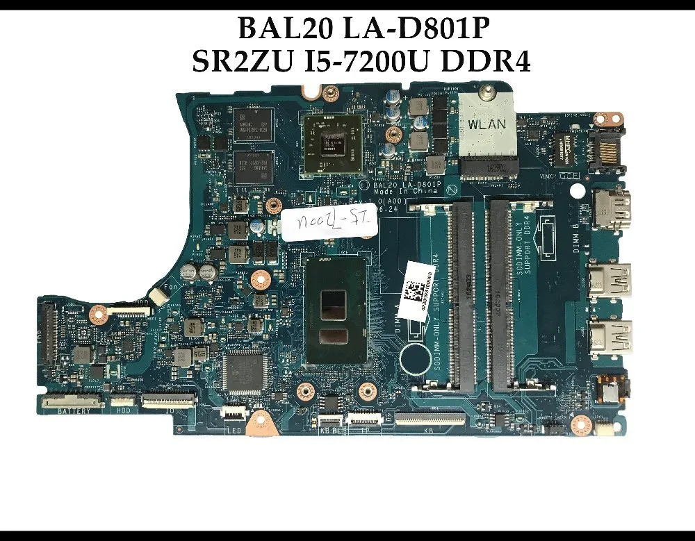 Оптовая продажа полностью протестированная материнская плата для ноутбука Dell 5567