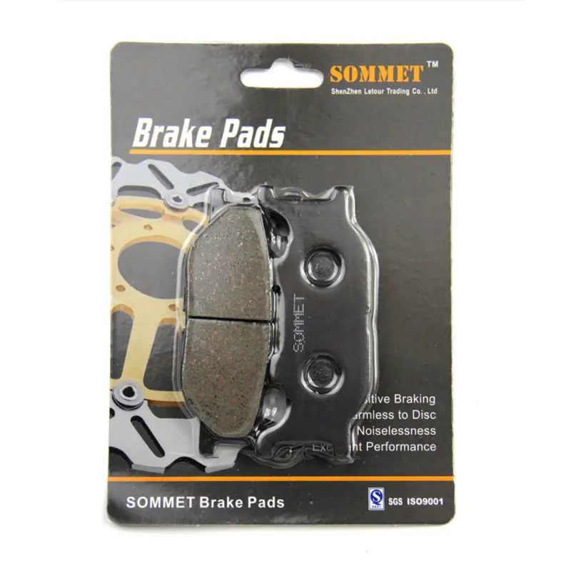 

SOMMET Motorcycle Front Brake Pads Disks 1 pair for Yamaha XJR 400 (4HM3-4HM9/4HMA/4HMB) (95-99) XJR400 LT199