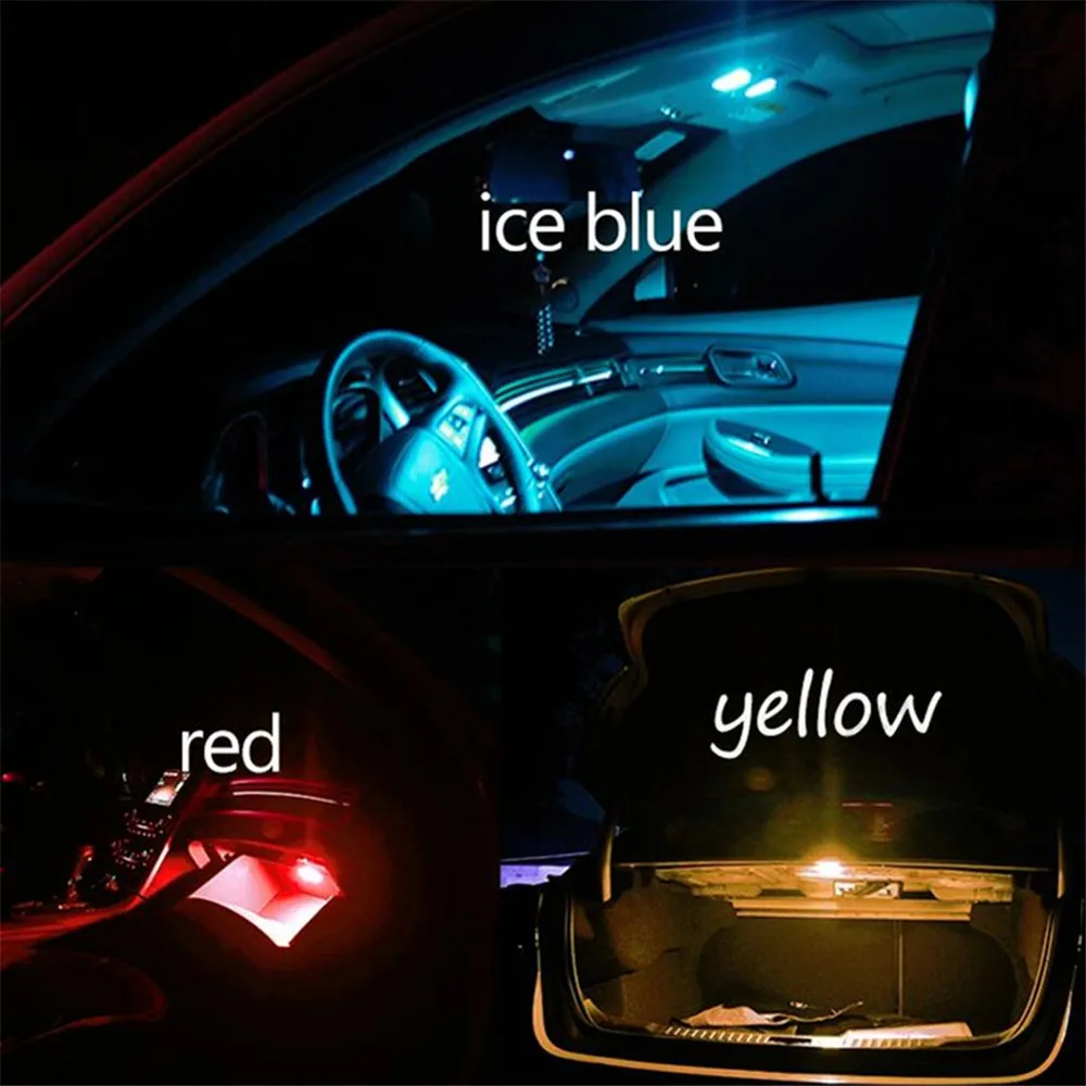 4 светодиодные лампы T10 W5W 10SMD CANBUS без ошибок по OBC светодиодный СВЕТОДИОДНАЯ Лампа