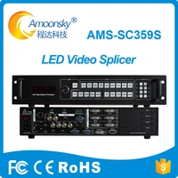 led rental ams sc359s full color video display splicer support aluminium led cabinet outdoor advertising led display