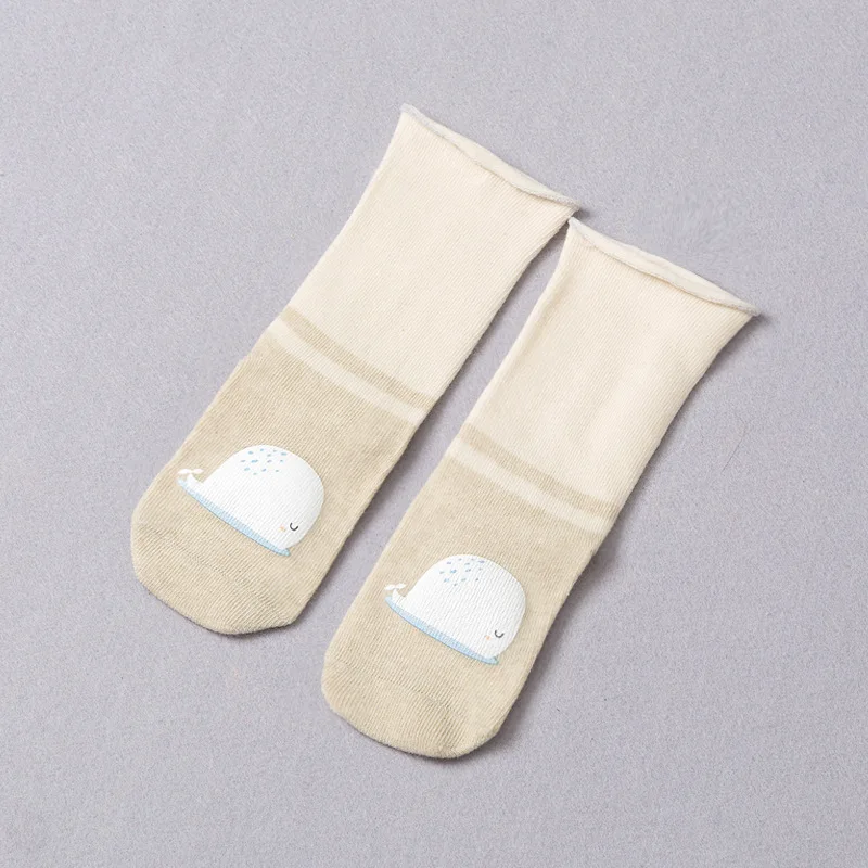 2 пары/Лот Детские чулки для мальчиков и девочек органический хлопок Мультяшные