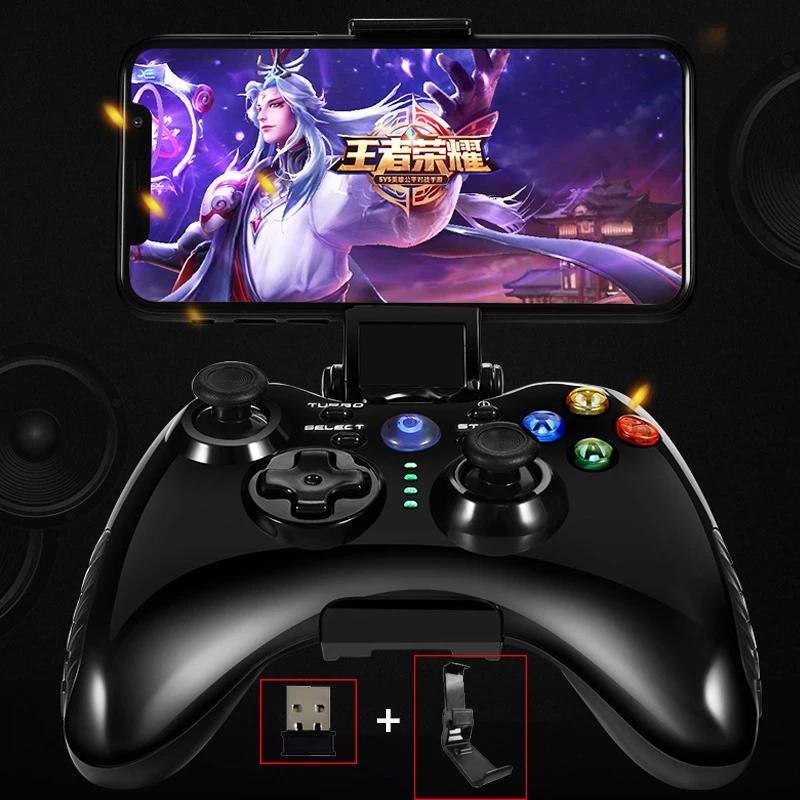 Bluetooth геймпад беспроводной контроллер для Android телефона/Android планшета/Android tv/Sumsung gear VR/Play station 3