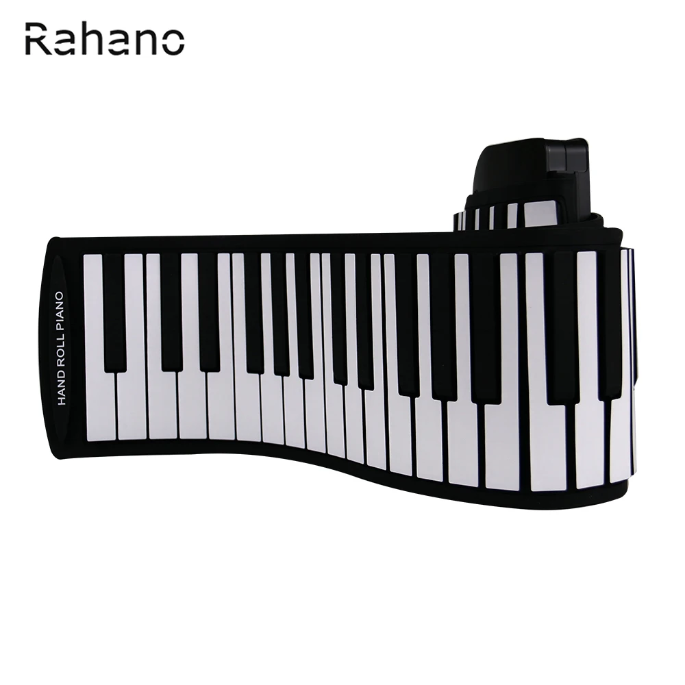 R PA88 88 Ключи MIDI Гибкая 140 тонн Электронные Roll Up складные фортепиано Встроенный