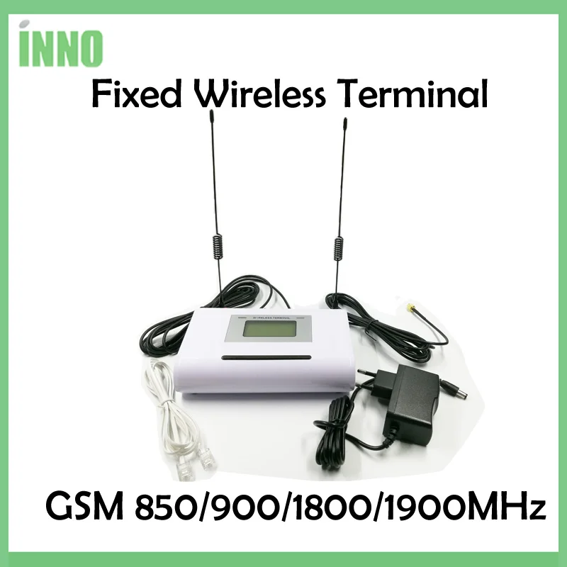 Фиксированный Беспроводной Терминал GSM 850/900/1900 MHz, GSM Dialer 2 SIMs, двойной режим ожидания, поддержка системы сигнализации, PABX
