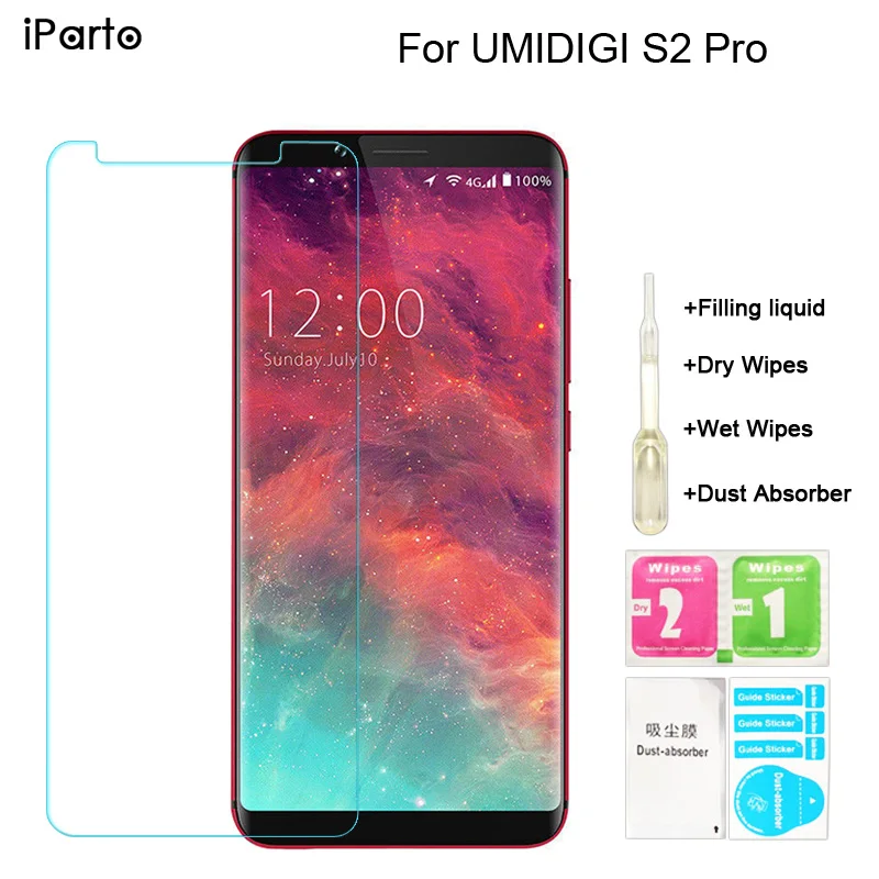 6 0 дюймовое закаленное стекло UMIDIGI S2 Pro 100% оригинальная Премиум 9H 2.5D Защитная