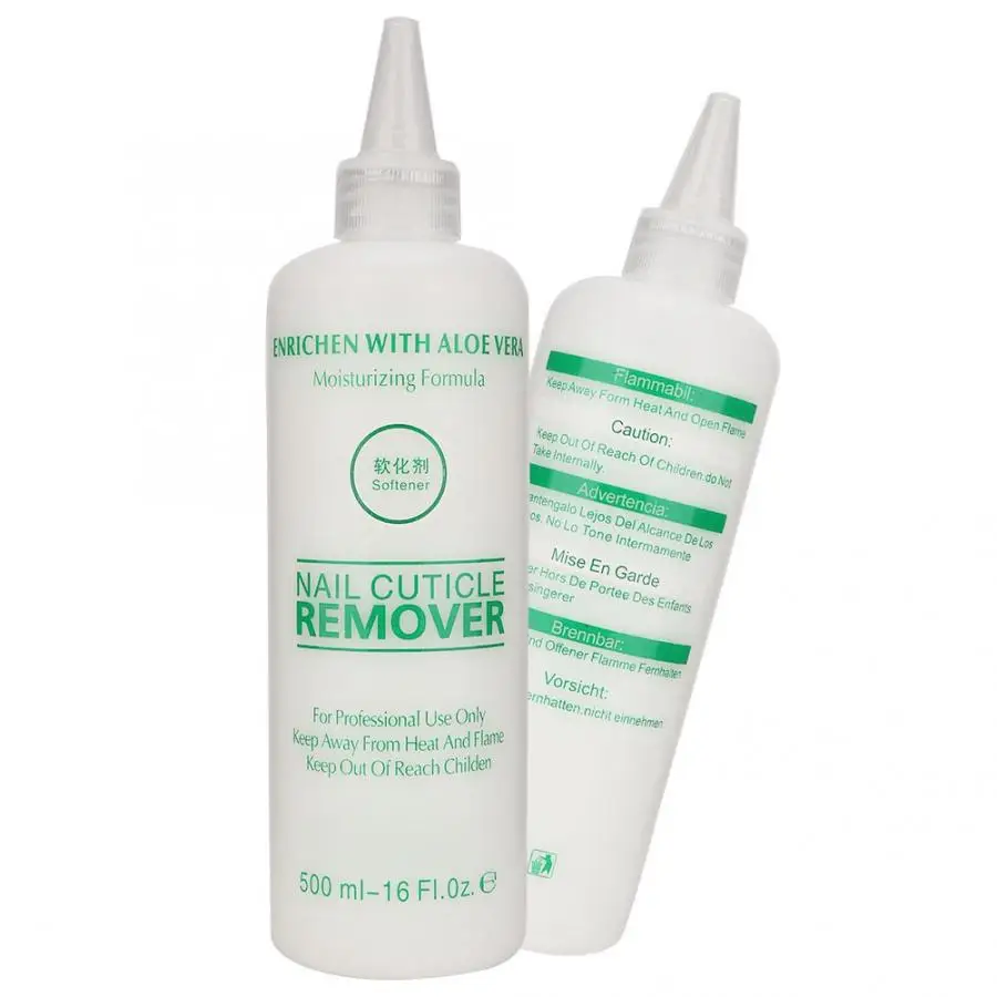 Ремувер для кутикулы 500 мл маникюрный смягчитель кутикул удаления омертвевшей
