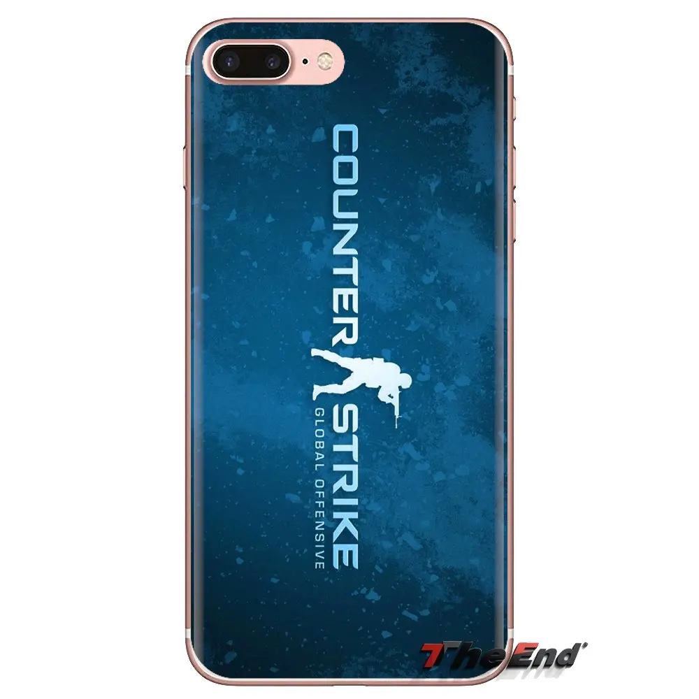 For Oneplus 3T 5T 6T Nokia 2 3 5 6 8 9 230 3310 2.1 3.1 5.1 7 Plus 2017 2018 Soft Transparent Bag Case counter strike CS GO guns |