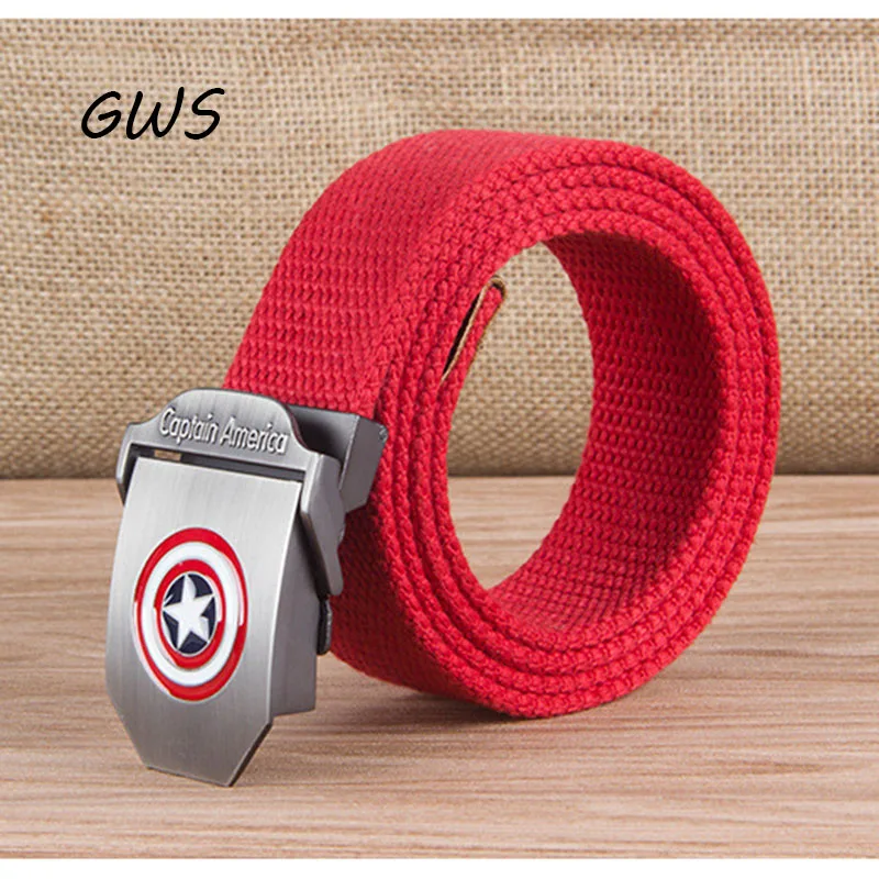 Нейлоновый ремень с автоматической пряжкой для мужчин и женщин армейский