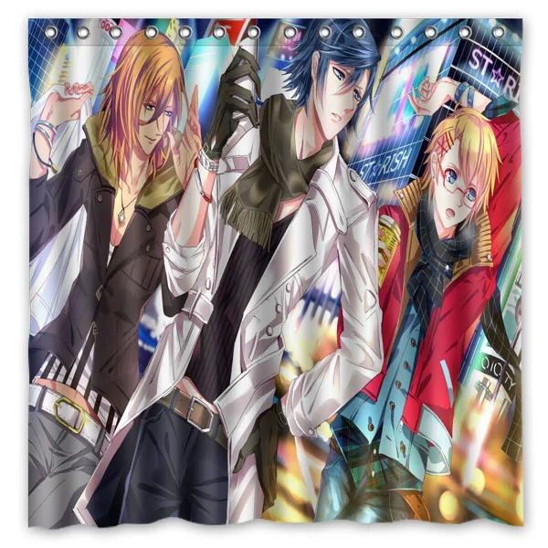 Uta no Prince Sama DIY водостойкие занавески для ванной комнаты плесени стойкие на заказ