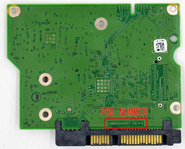 1 шт./лот HDD PCB Логическая плата номер 100664987 REV A 100664987REVA 100664987|Трансформаторы систем