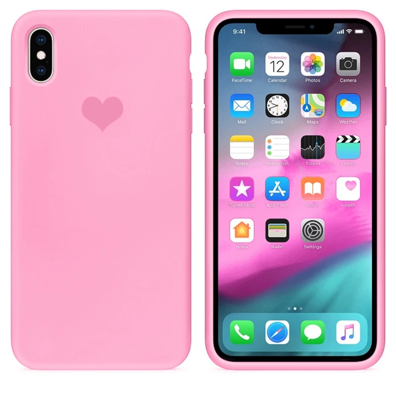 Love Soft Case for iphone XS MAX XR X 10 6 6s 7 8 Plus Fashion Silicone TPU Shock proof Matte Shell Cover |