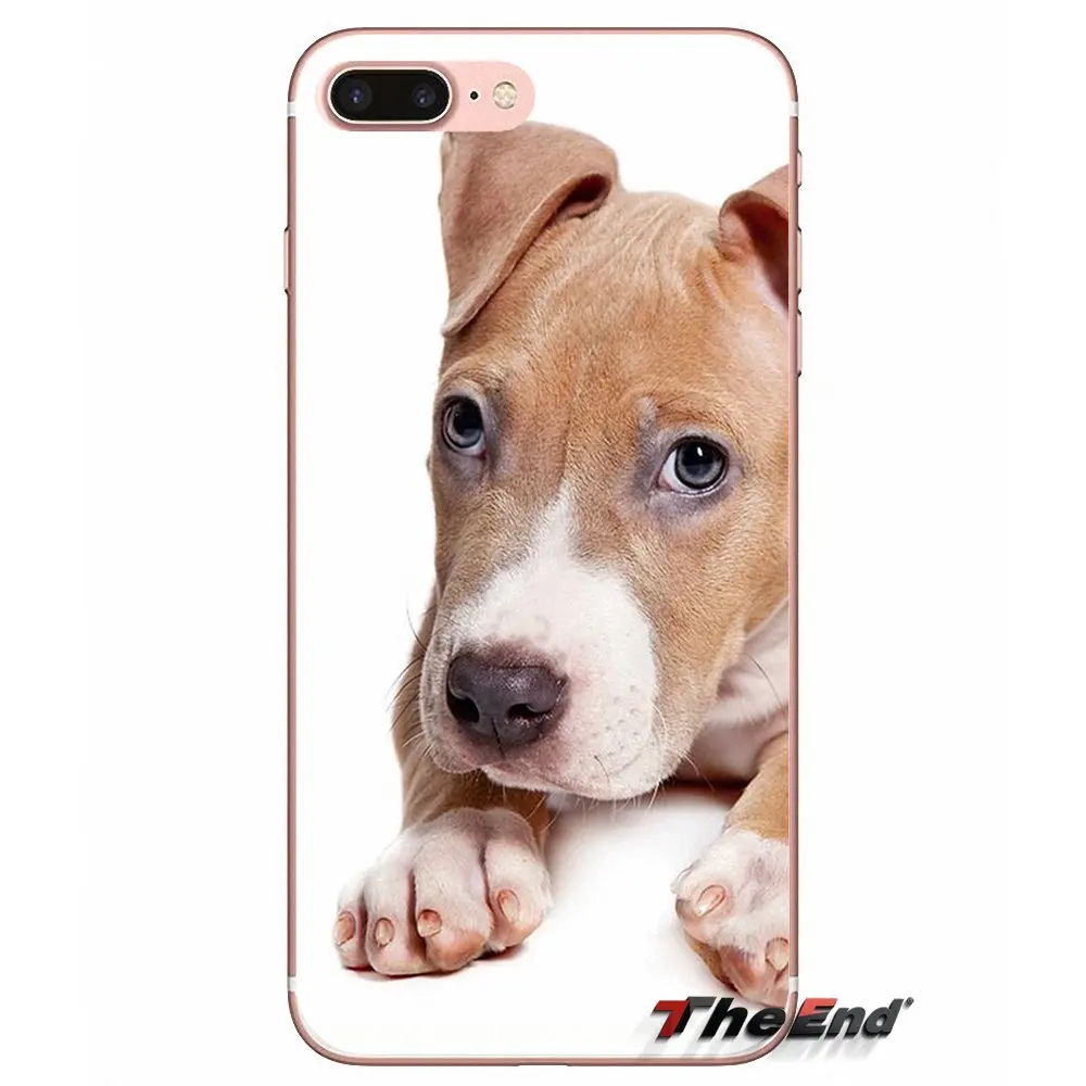 Прозрачный мягкий чехол для huawei P Smart Y6 Ascend P8 P9 P10 Plus Nova P20 Lite Pro Mini 2017 bull terrier dog puppies |