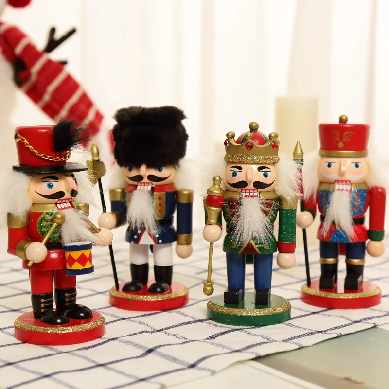 Деревянные рождественские украшения Zakka креативное настольное украшение 12 см |