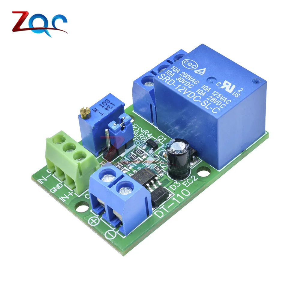 12V 1-Channel 4CH 2CH 1CH LM393 DC 5 в 12 В 24 в 1 2 4 канала напряжения компаратор стабильный идеальный LM393 Модуль сравнения доска - Цвет: 12V 1-Channel