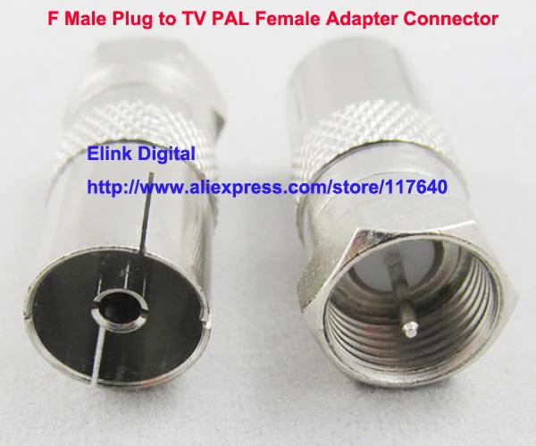 Бесплатная доставка / 10 шт. высокое качество видеонаблюдения адаптер F штекер