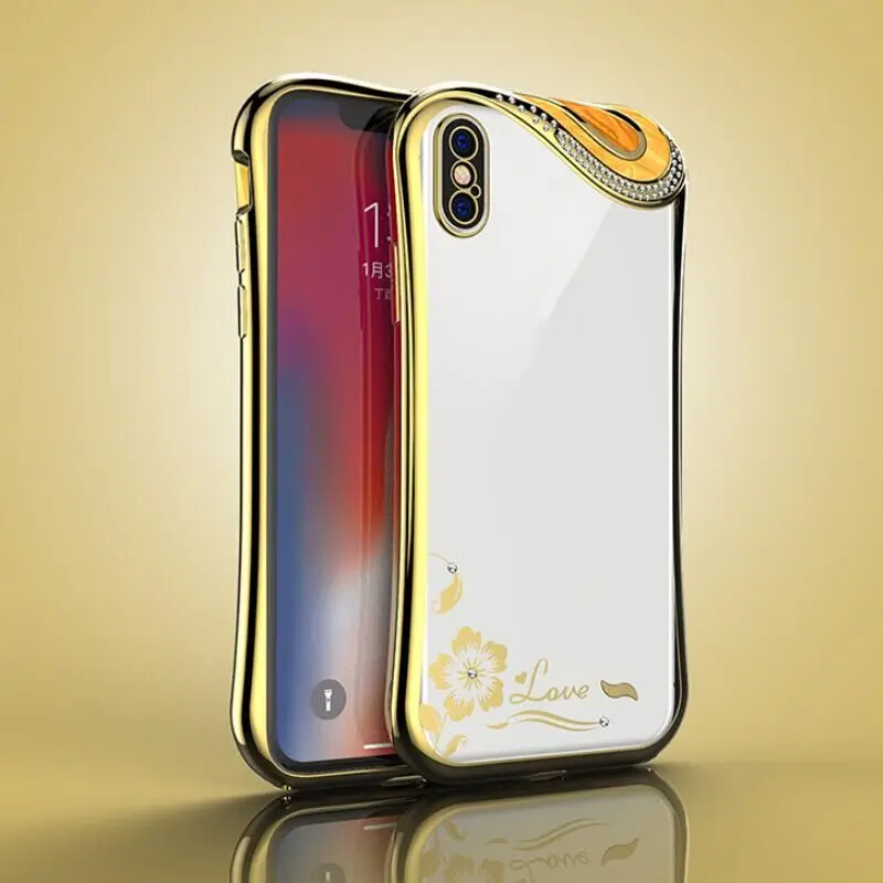 Factory direct sales 2018 new For iPhoneX TPU fashion soft shell iPhone7/8 waistline mobile phone who | Мобильные телефоны и