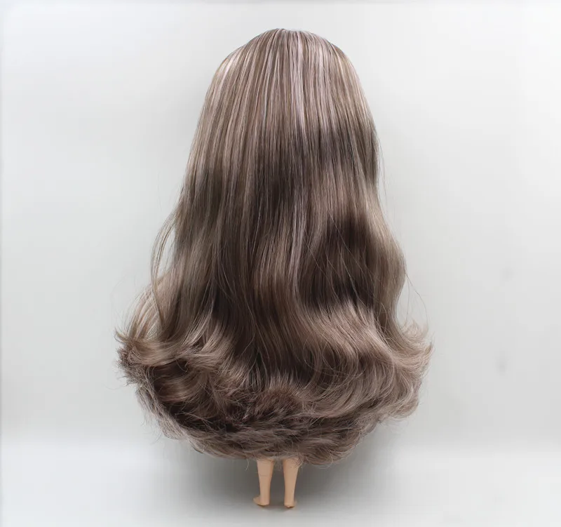 Кукла Blygirl кукла Blyth серая смешанные цвета без челки и кудрявых волос обычное тело