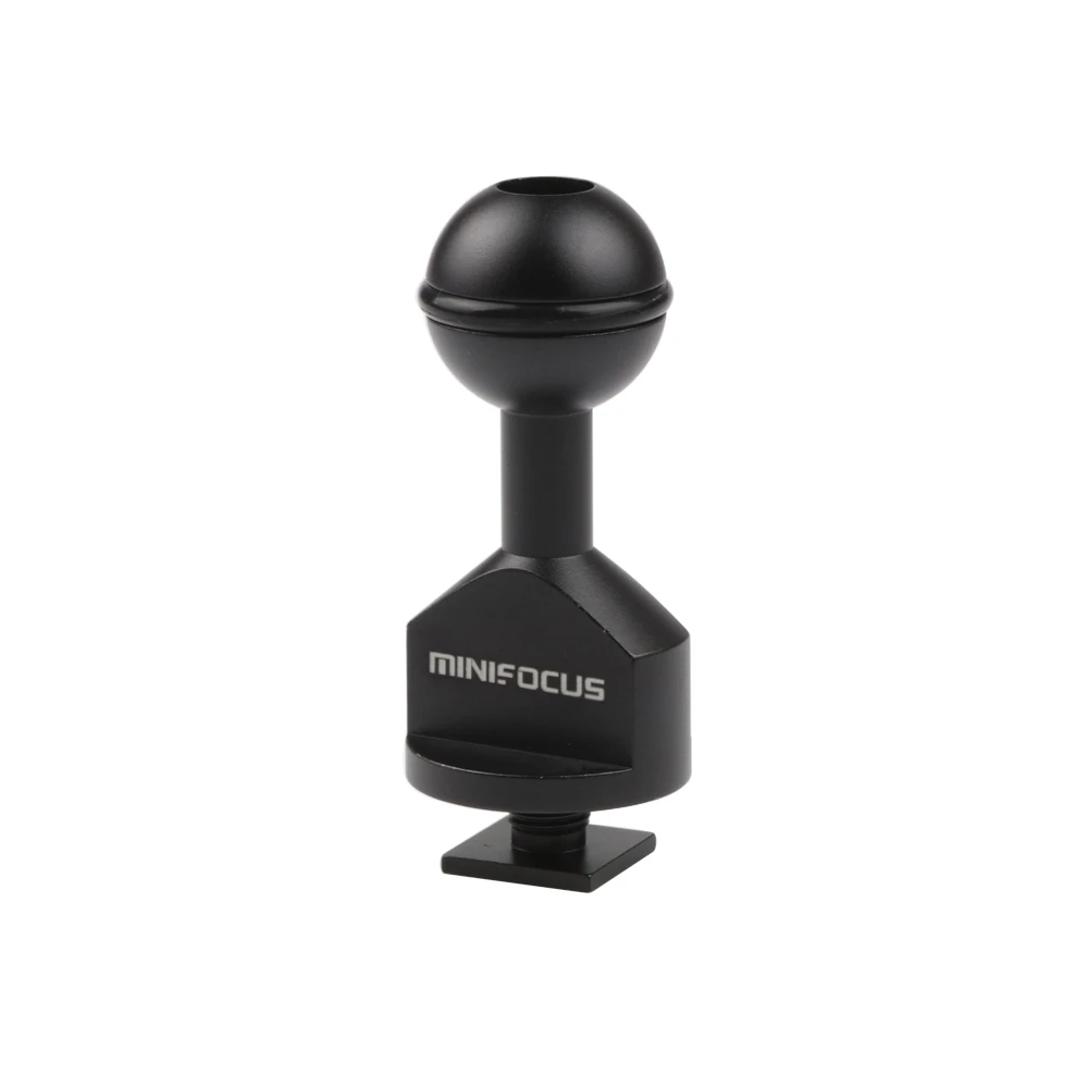 Кронштейн для горячего башмака MINIFOCUS с поворотной шаровой головкой на 360 градусов