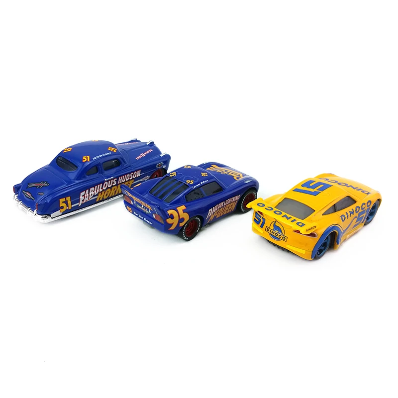 Дисней Pixar тачки Сказочный Маккуин Хадсон Хорнет &amp Dinoco Круз Рамирез Diecast