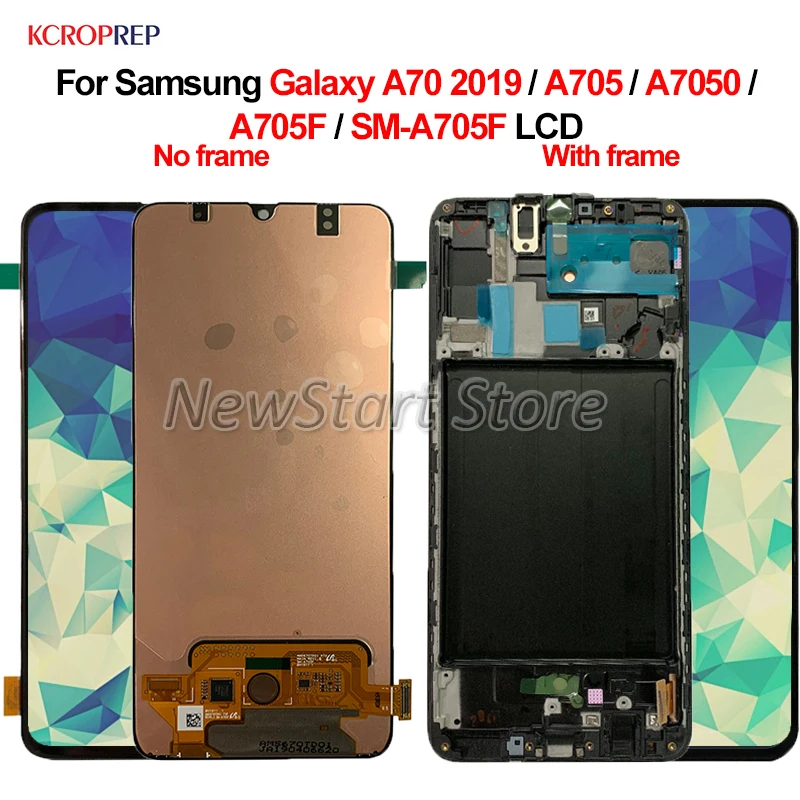Для Samsung Galaxy A70 2019 A705 A7050 ЖК дисплей с сенсорным экраном и дигитайзером в сборе 6 7