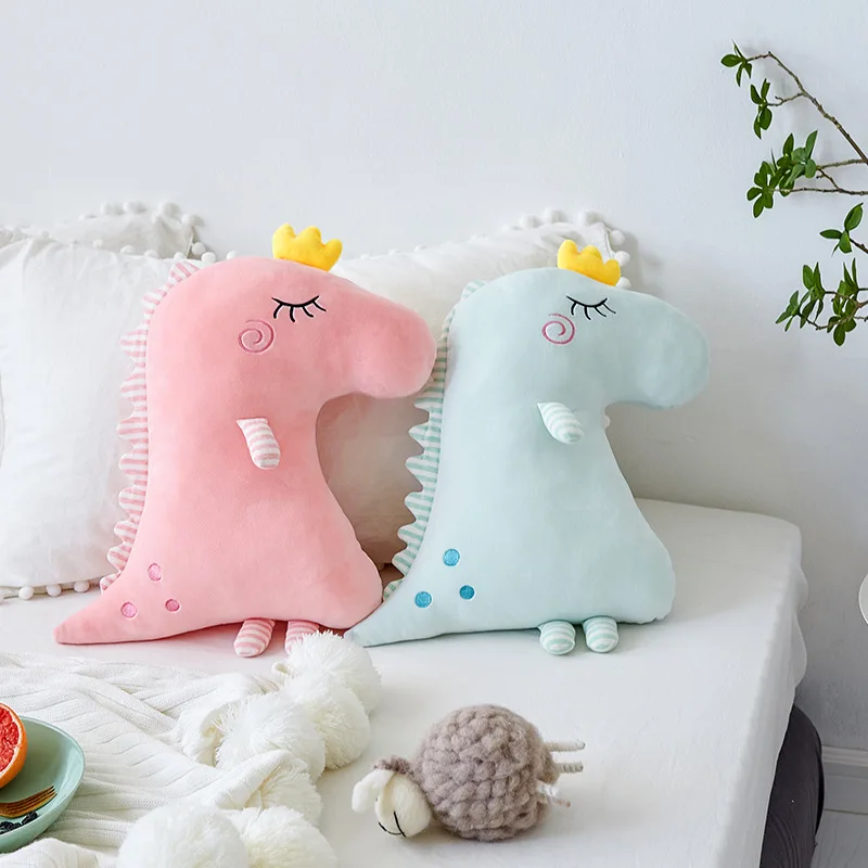 

New Nordic Dinosaur Plush Decorative Pillow For Kids Room Decor Dinosaur Soft Decorative Cushion Unicorn Nursery Room Decoration