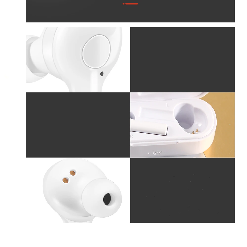 TW08 Bluetooth-совместимые наушники V5.0 для всех телефонов беспроводная мини-гарнитура