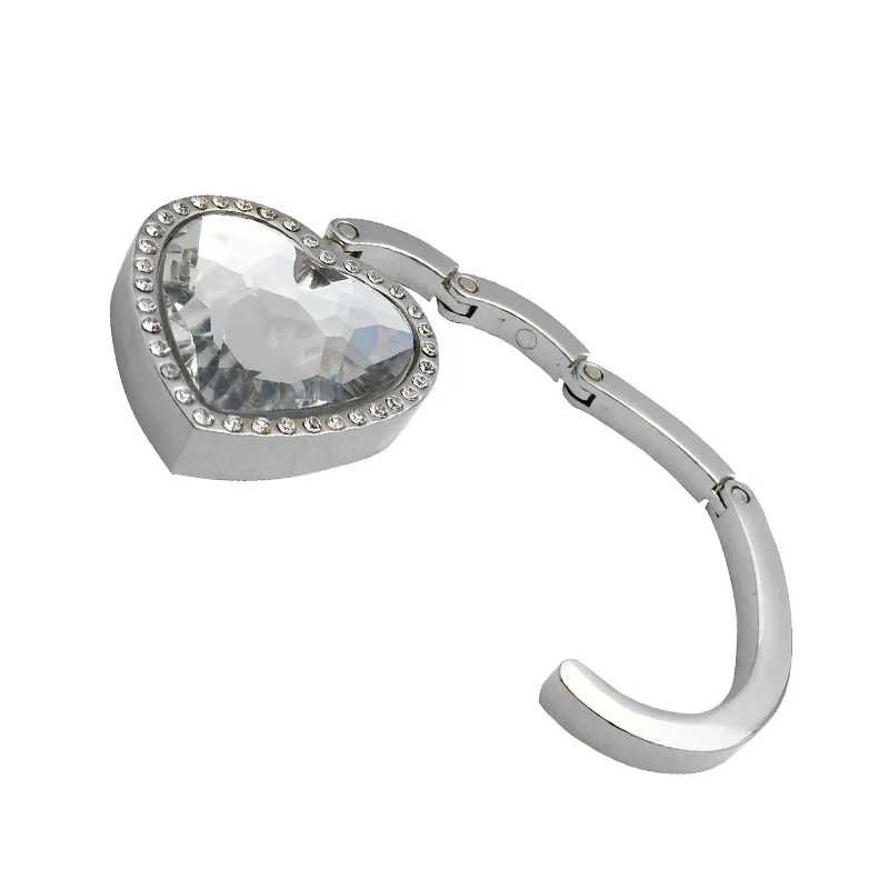 Pacgoth металла подарок сердце Форма стол крюк повесить держатель мешка Запчасти