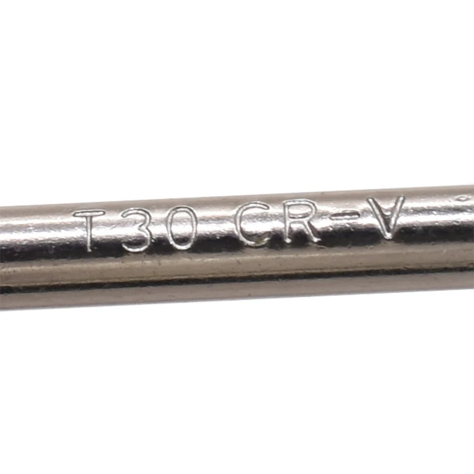 5 5*28*90 мм CR V сталь Torx T30 L ключ Отвертка с отверстием безопасности отвертка Гаечный