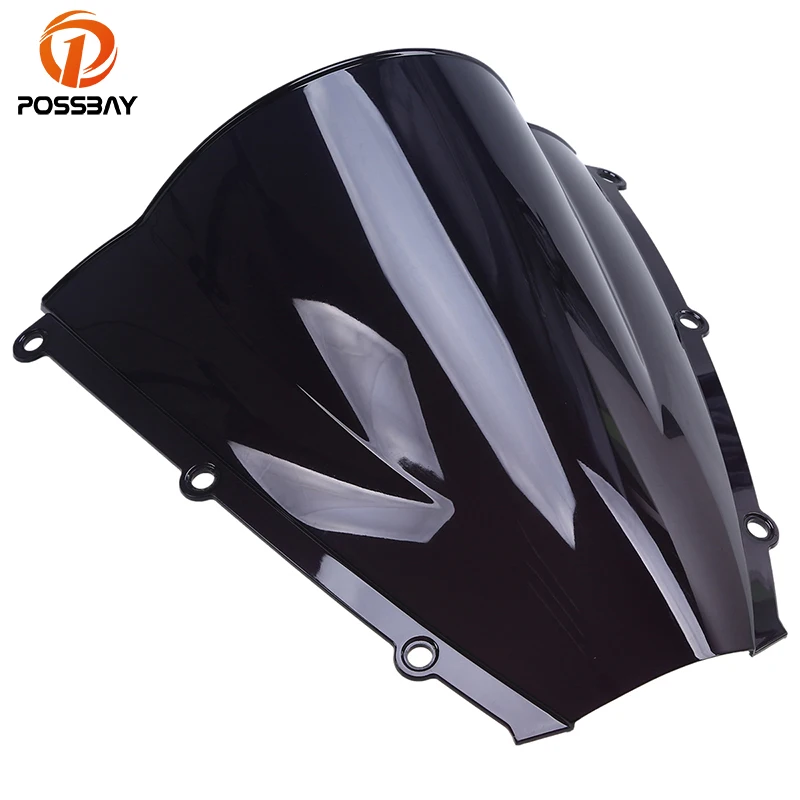 Автомобильный ветровой экран POSSBAY для мотоциклов Honda CBR600RR F5 2003 2004|Козырьки от
