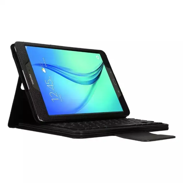 Съемная Беспроводная Bluetooth клавиатура с подставкой кожаный чехол для Samsung Galaxy Tab. A