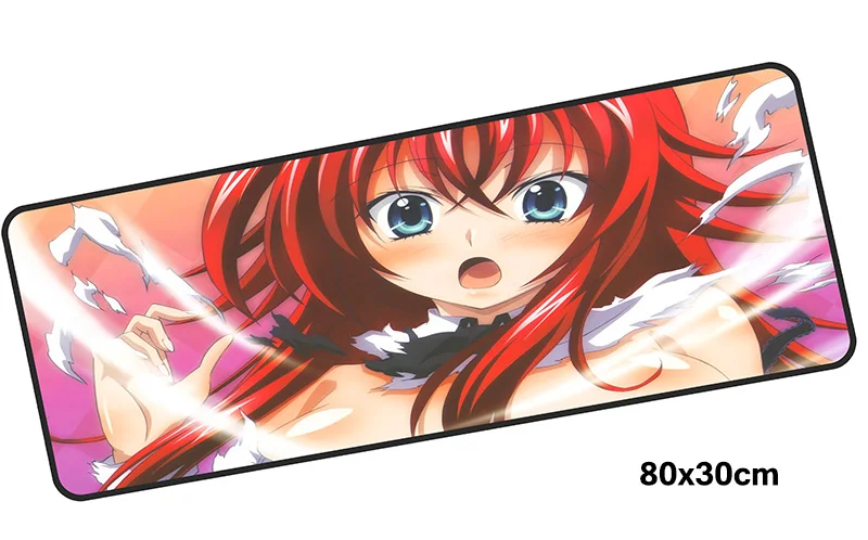 Size 800x300X3MM Школьный dxd коврик для мыши для геймера 800x300X3 мм, игровой коврик для мыши, большой высококачественный ноутбук, аксессуары для ПК, эргономичный коврик для ноутбука - Цвет: Size 800x300X3MM