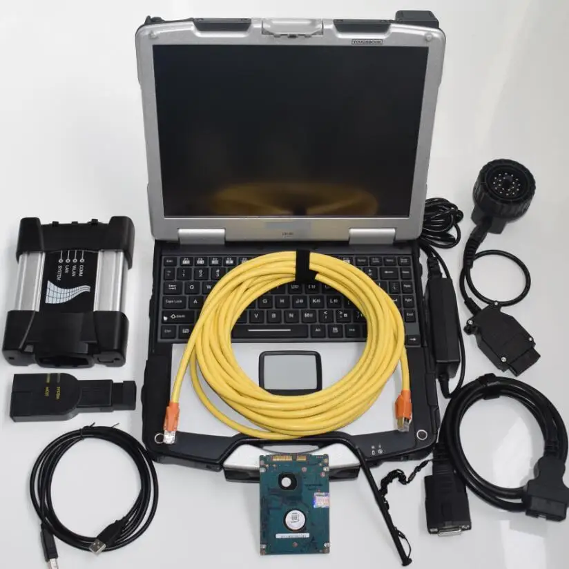 Icom для Bmw Wi Fi следующий диагностический тестер с ноутбуком Toughbook CF 30 сенсорный